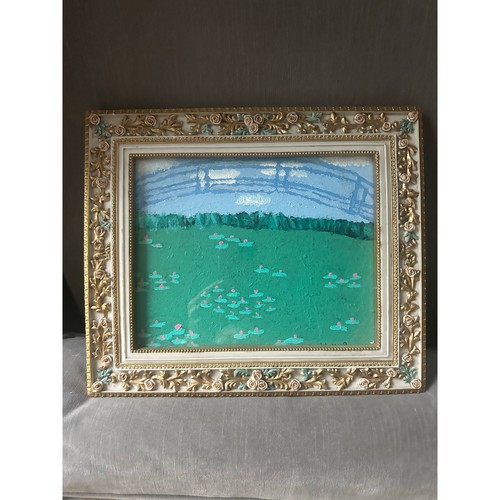 Original framed artwork water