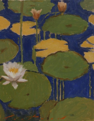 Lily pads original oil - original,